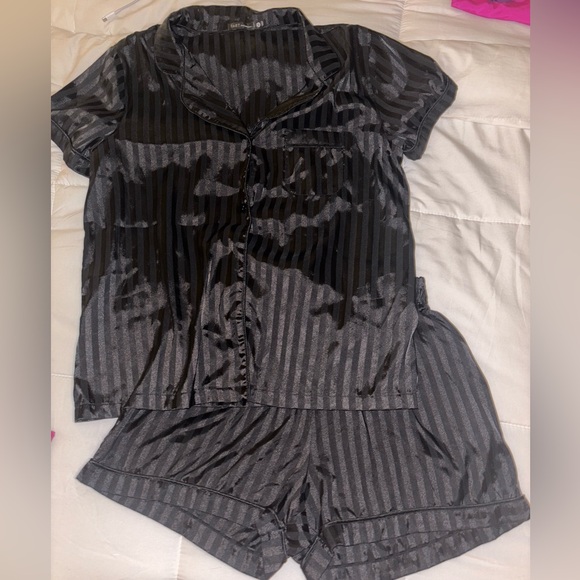 Other - Black silk pajamas